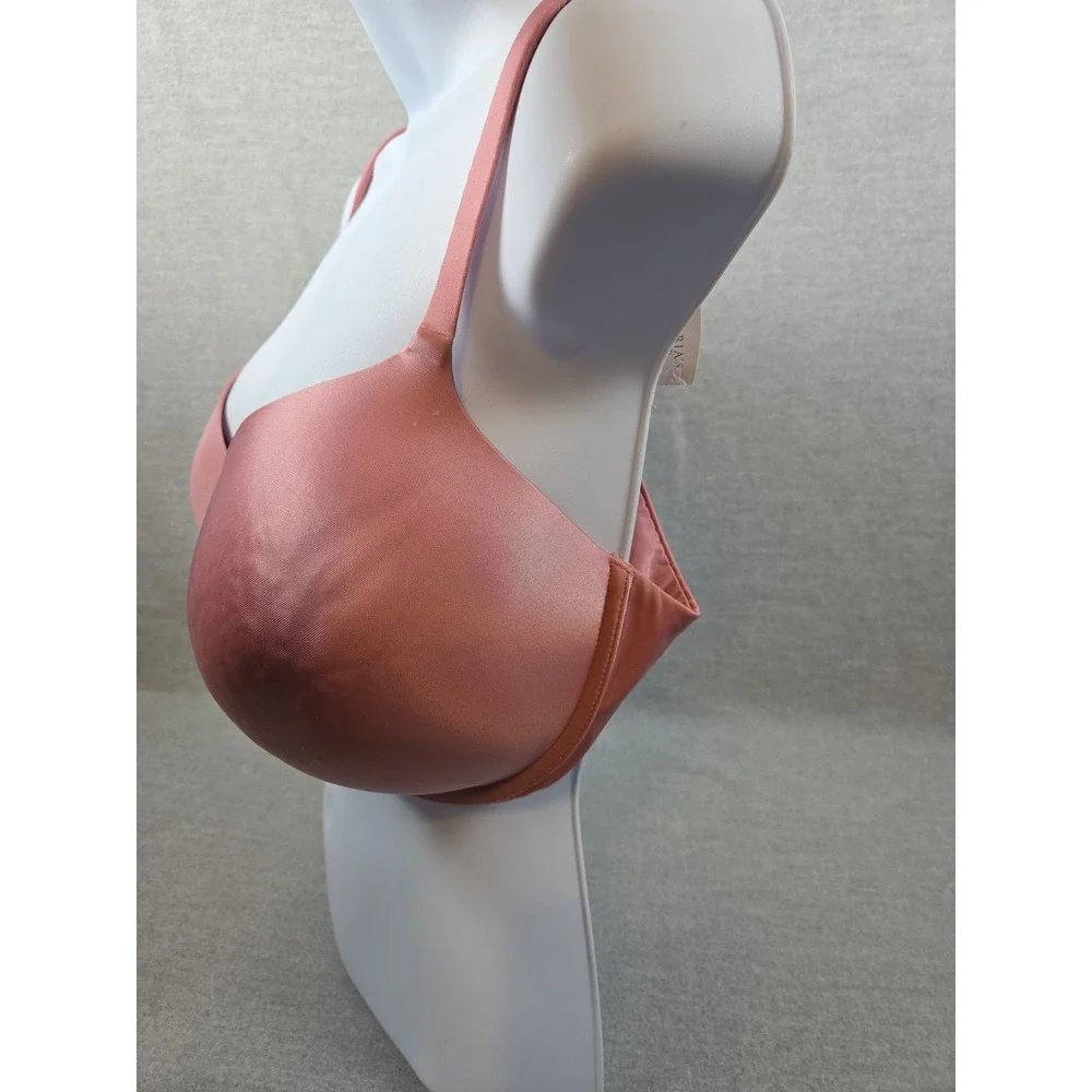 Victorias Secret 40DD Full Coverage Bra Underwire Lined Tagless Dusty‎ Rose NEW